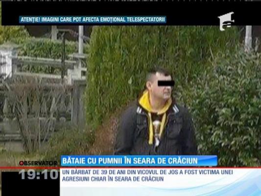 Un bărbat din judeţul Suceava a fost bătut măr în seară de Crăciun