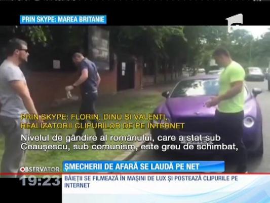 Lauda pe internet, la modă pentru șmecherii care lucrează în străinătate