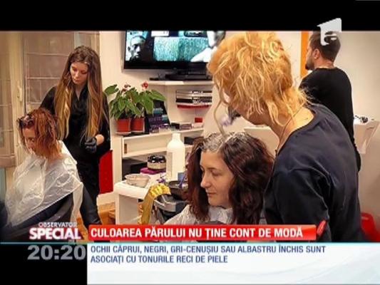 Special! Culoarea părului nu ține cont de modă