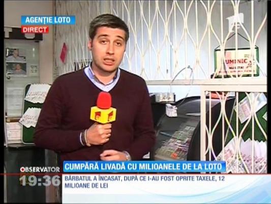 Unul dintre câştigătorii la Loto şi-a luat milioanele de euro