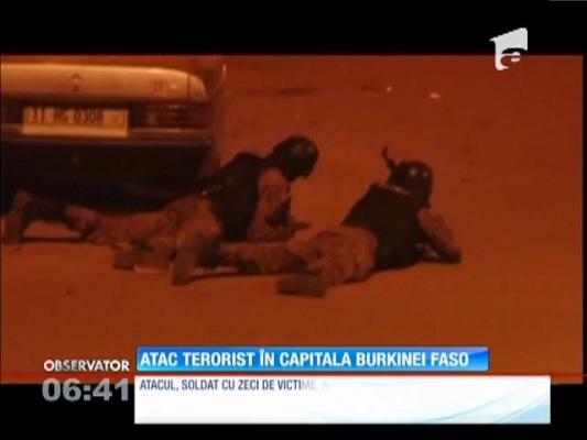 Atac terorist în capitala republicii africane Burkina Faso. Cel puţin 20 de oameni ar fi fost ucişi