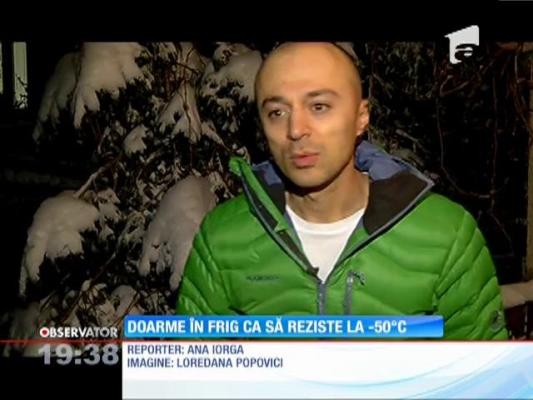 Cei 15.000 de kilometri alergaţi nu îi sunt de ajuns. Andrei Roşu se pregăteşte de maratonul de la Cercul Polar