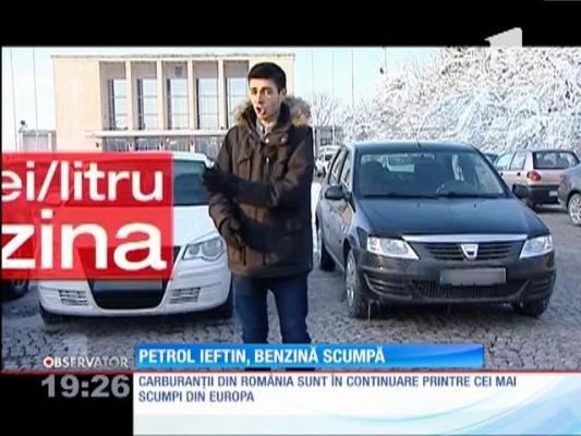 Carburanţii din România, în continuare printre cei mai scumpi din Europa.