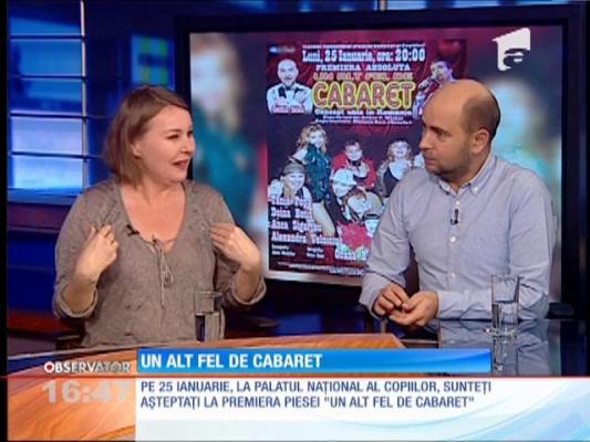 "Un alt fel de cabaret", în premieră, la Sala Mare a Palatului Naţional al Copiilor!