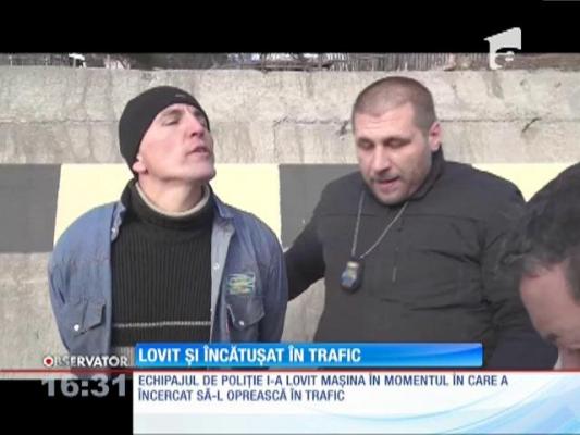 O urmărire s-a încheiat cu un scandal neaşteptat, în judeţul Suceava