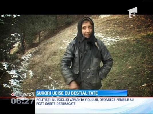 Surori cu handicap, ucise în propria locuinţă