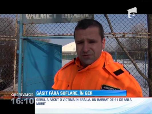 Gerul crunt a curmat o viaţă în Brăila