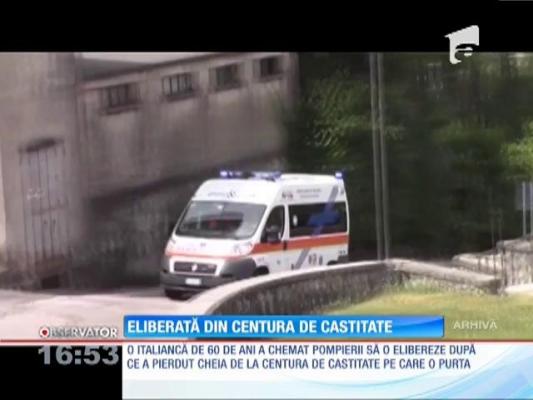 "Pierdut chei de la CENTURA DE CASTITATE!". Apelul telefonic al unei femei din Italia face înconjurul lumii