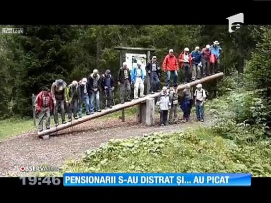 Pensionari puși pe distracție, sfârșit dureros