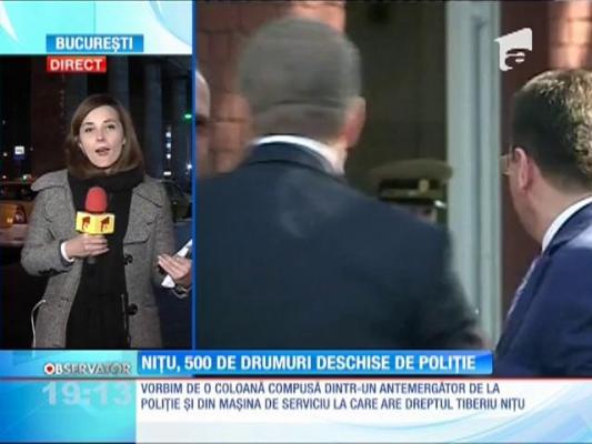 Procurorul General Tiberiu Nițu a folosit coloana oficială de peste 500 de ori