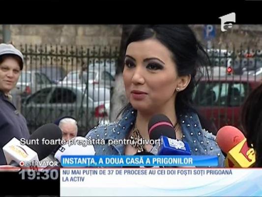 Adriana Bahmuţeanu şi Silviu Prigoană, număr record de procese!