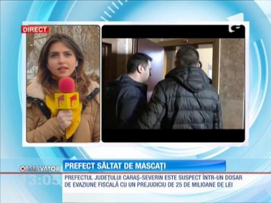 Prefectul judeţului Caraş-Severin, suspect într-un dosar de evaziune fiscală