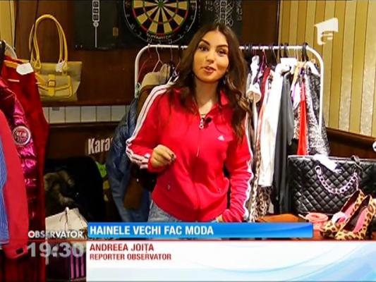 Îmbrăcămintea veche e noua modă la români. Hainele vintage sunt din ce în ce mai căutate