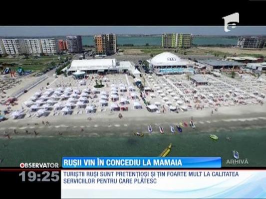 Rușii vin în concediu pe litoralul românesc
