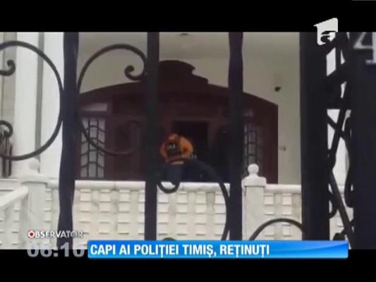 Fostul inspector şef al IPJ Timiş a fost reţinut de poliţie