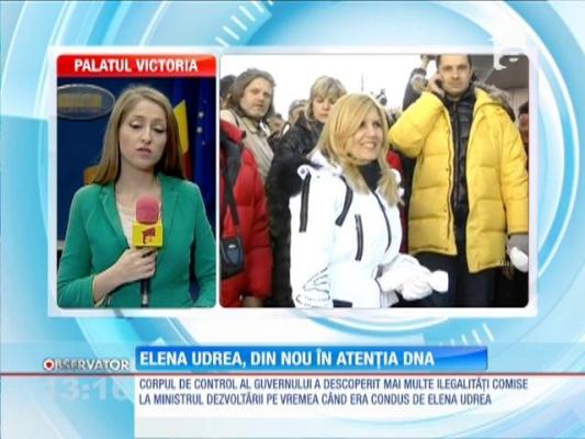 Elena Udrea este din nou în atenţia procurorilor DNA