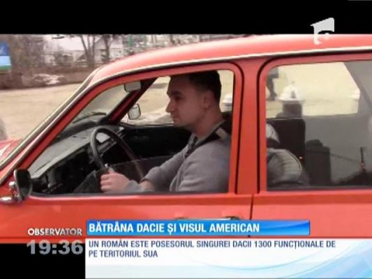 Un român stabilit la New York vrea să traverseze Statele Unite cu o Dacia 1300