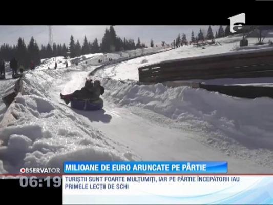 O pârtie de zece milioane de euro a scos în stradă sute de iubitori ai sporturilor de iarnă