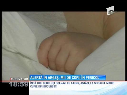 Alertă în Argeș! Opt mii de copii sunt în pericol din cauza bacteriei ucigaşe!
