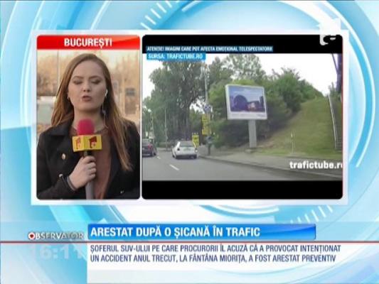 Şoferul SUV-ului care provocat accidentul de la Fântâna Mioriţa, arestat preventiv pentru 30 de zile