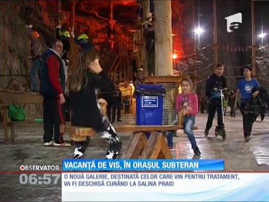 Salina Praid din Harghita, un orășel subteran