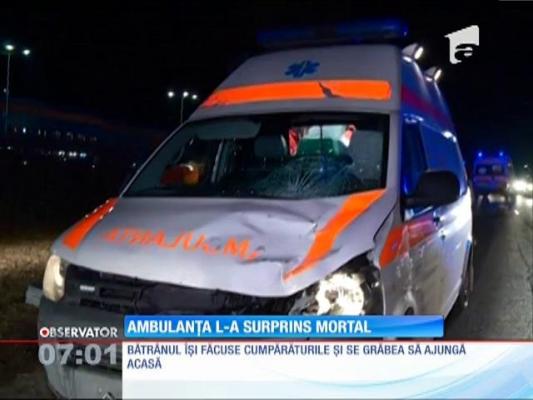 Ucis de o ambulanţa aflată în misiune