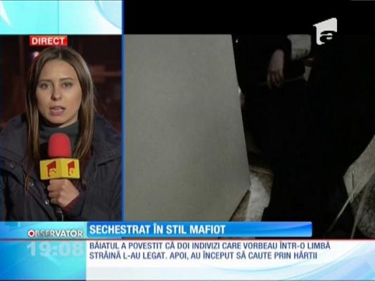 Caz de tip mafiot la Vaslui! Fiul unui angajat al lui Adrian Porumboiu, găsit legat fedeleş în propria casa