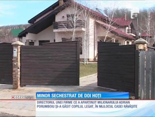 Caz incredibil în Vaslui. Un copil de 14 ani a fost legat şi sechestrat în propria casă