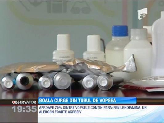 Multe dintre vopselele de păr de pe piaţă conţin substanţe toxice