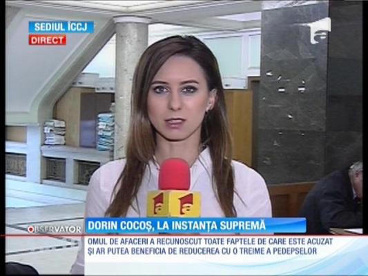 Omul de afaceri Dorin Cocoş a ajuns în faţa Instanţei