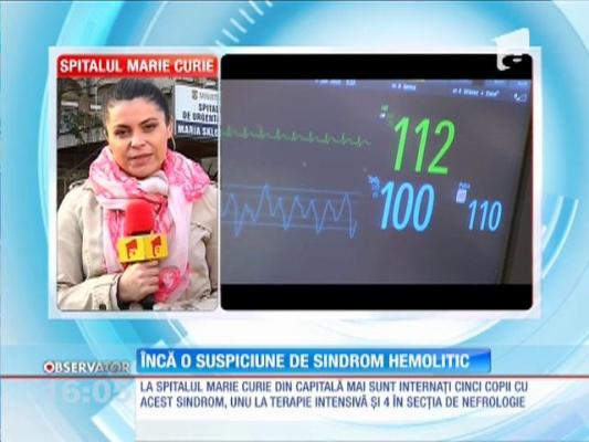 Încă un copil din Argeş, cu suspiciune de sindrom hemolitic-uremic a ajuns, de urgenţă, în Capitală