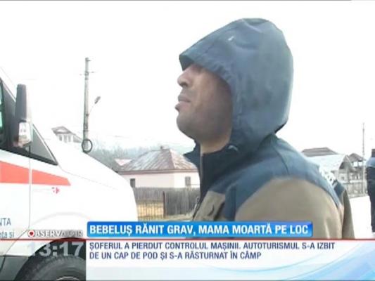 Accident înfiorător în localitatea Bâlteni din Gorj