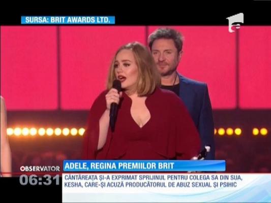 Adele, regina premiilor Brit