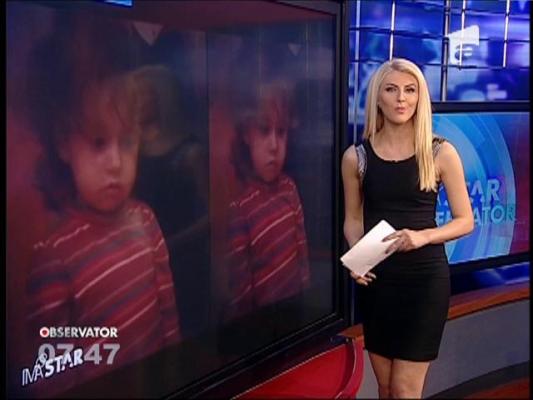 Fiica lui Connect-R şi a Mishei, filmată la coafor