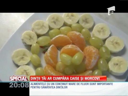 Special! Alimentele benefice pentru dinți