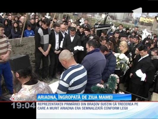 Adolescenta balerină ucisă pe o trecere de pietoni din Brașov, condusă pe ultimul drum