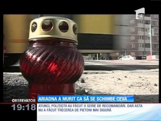 A fost nevoie să moară o copilă pentru ca trecerile de pietoni din Braşov să fie schimbate