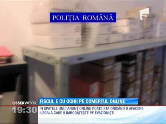 Fiscul vrea să combată evaziunea fiscală şi în online. Un bărbat a fost arestat, în Bucureşti, după ce a vândut mii de produse electronice, pe Internet