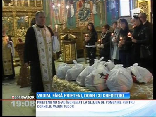 Creditorii au sărăcit familia lui Corneliu Vadim Tudor după moartea sa