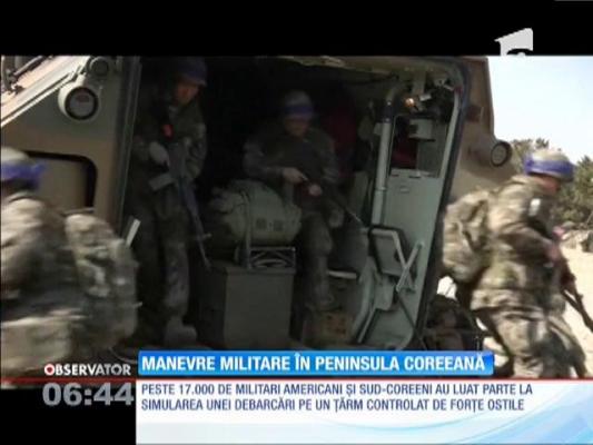 Manevre militare americane în Peninsula Coreeană