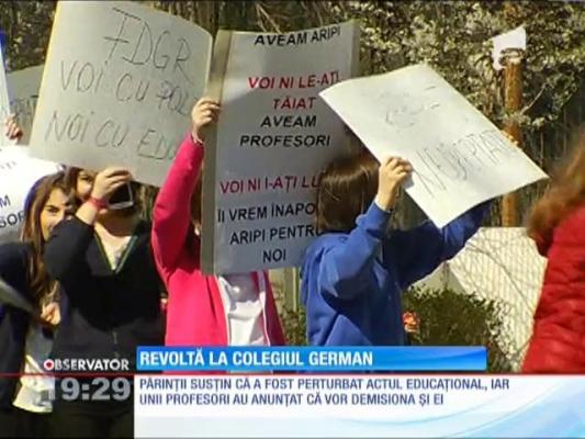 Revoltă la una dintre cele mai prestigioase şcoli din Bucureşti