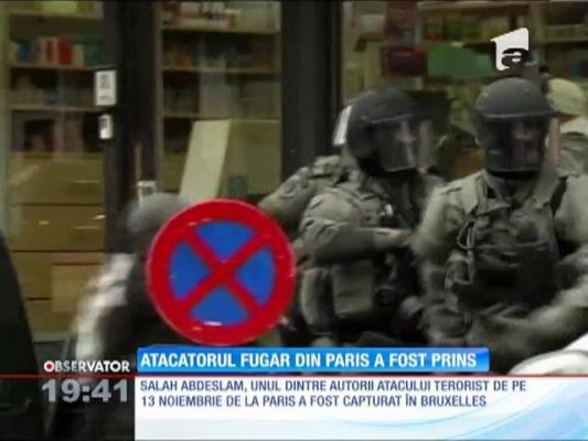 Teroristul Salah Abdeslam a fost arestat la Bruxelles