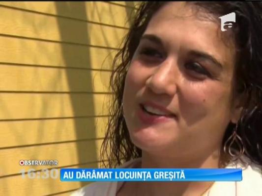 SUA: O firma de construcţii a demolat din greșeală o altă casă