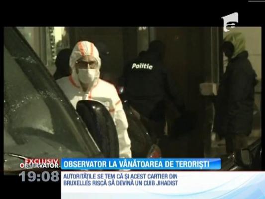 Belgia: Echipa Observator a filmat în exclusivitate raidurile forţelor speciale, în care au fost capturaţi şase suspecţi implicaţi în atacurile de la aeroport şi de la metrou