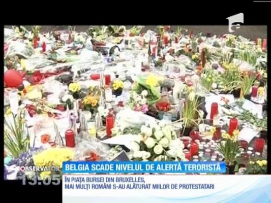 Belgia scade nivelul de alertă teroristă