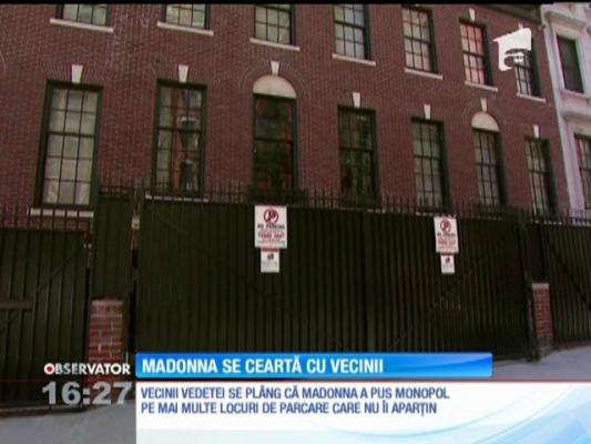 Madonna se ceartă cu vecinii pe locurile de parcare