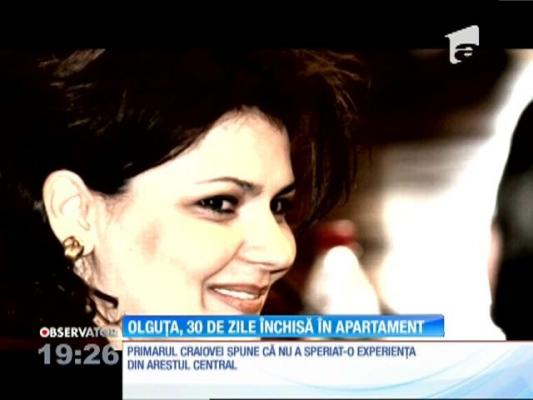 Primarul Craiovei, Lia Olguţa Vasilescu, după o noapte petrecută în spatele gratiilor: ”Condiţiile nu sunt dramatice asa cum se spune”