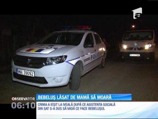 Un bebeluş a fost abandonat de mama lui într-o clădire părăsită. După două zile femeia şi-a recunoscut fapta, dar a fost prea târziu. Poliţiştii au găsit pruncul fără viaţă.