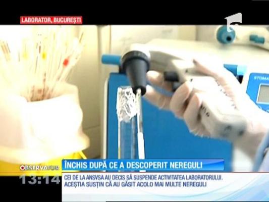 Laboratorul care a descoperit nereguli la cinci dintre sortimentele de apă a fost închis