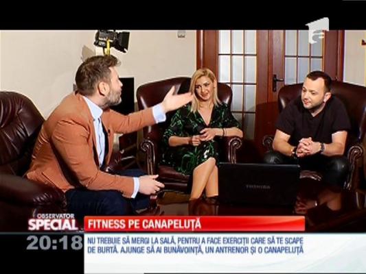 SPECIAL! Fitness pe canapea, cu Mihai Morar